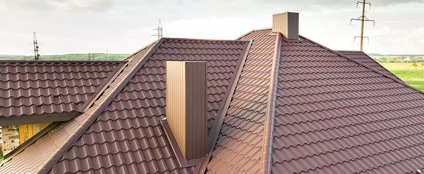 Residential Chimney Flashing Restoration in Franklin, IN
