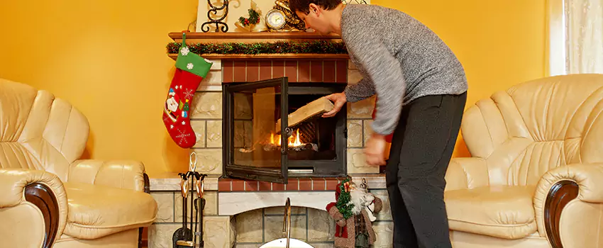 Gas to Wood-Burning Fireplace Conversion Services in Franklin, Indiana