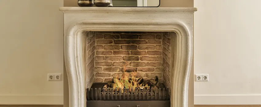 Vintage-style Fireplace Redesign in Franklin, Indiana