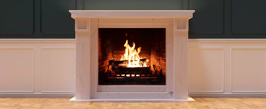 Open Flame Wood-Burning Fireplace Installation Services in Franklin, Indiana