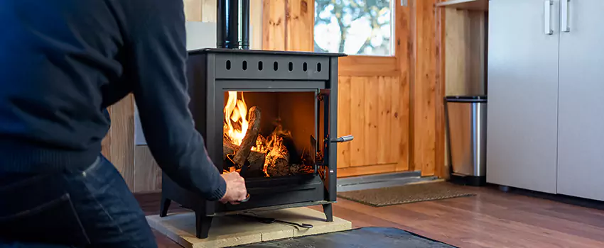 Open Hearth Wood Fireplace Installation in Franklin, IN